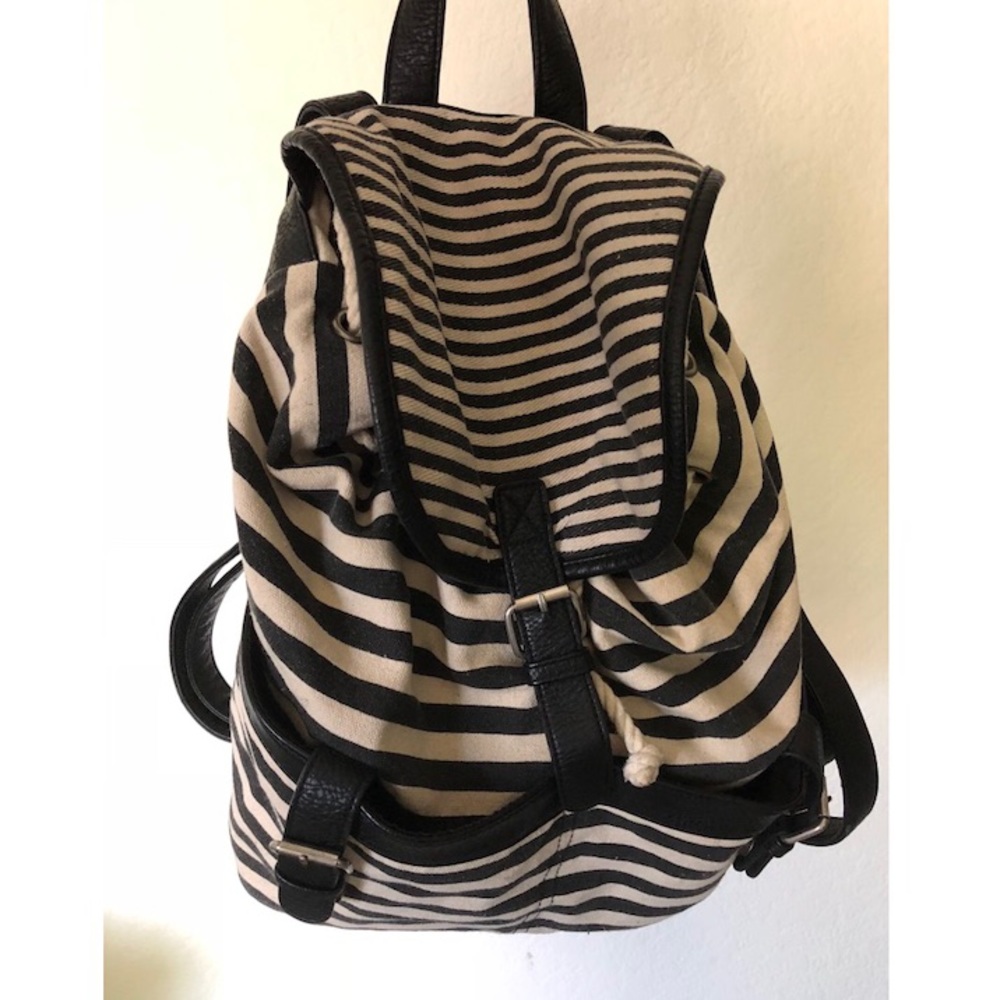 UO striped backpack